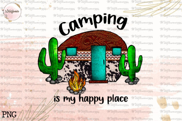 Camping Is My Happy Place Western Design Review