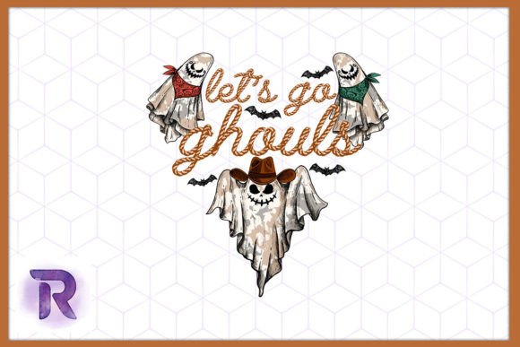 Let’s Go Ghouls Western Halloween Boo