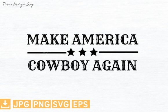 Make America Cowboy Again Embroidery Design Review