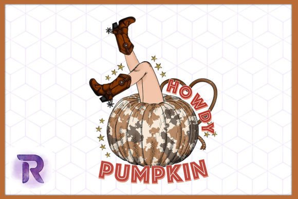 Sexy Howdy Pumpkin Western Halloween