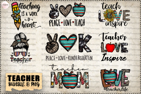Teacher Western Sublimation PNG Bundle Review