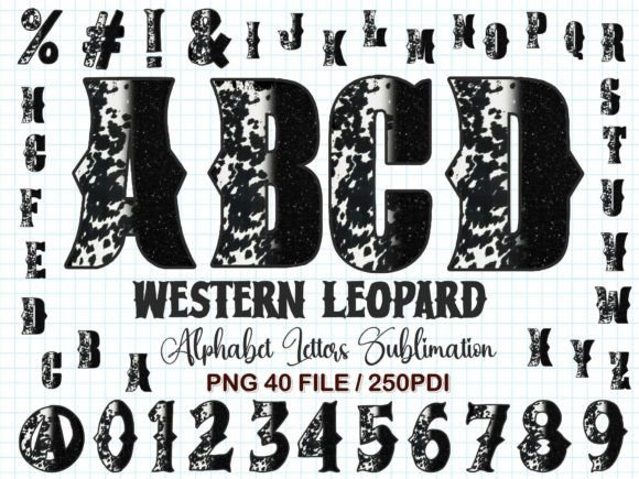Western Cowhide Alphabet Sublimation Review